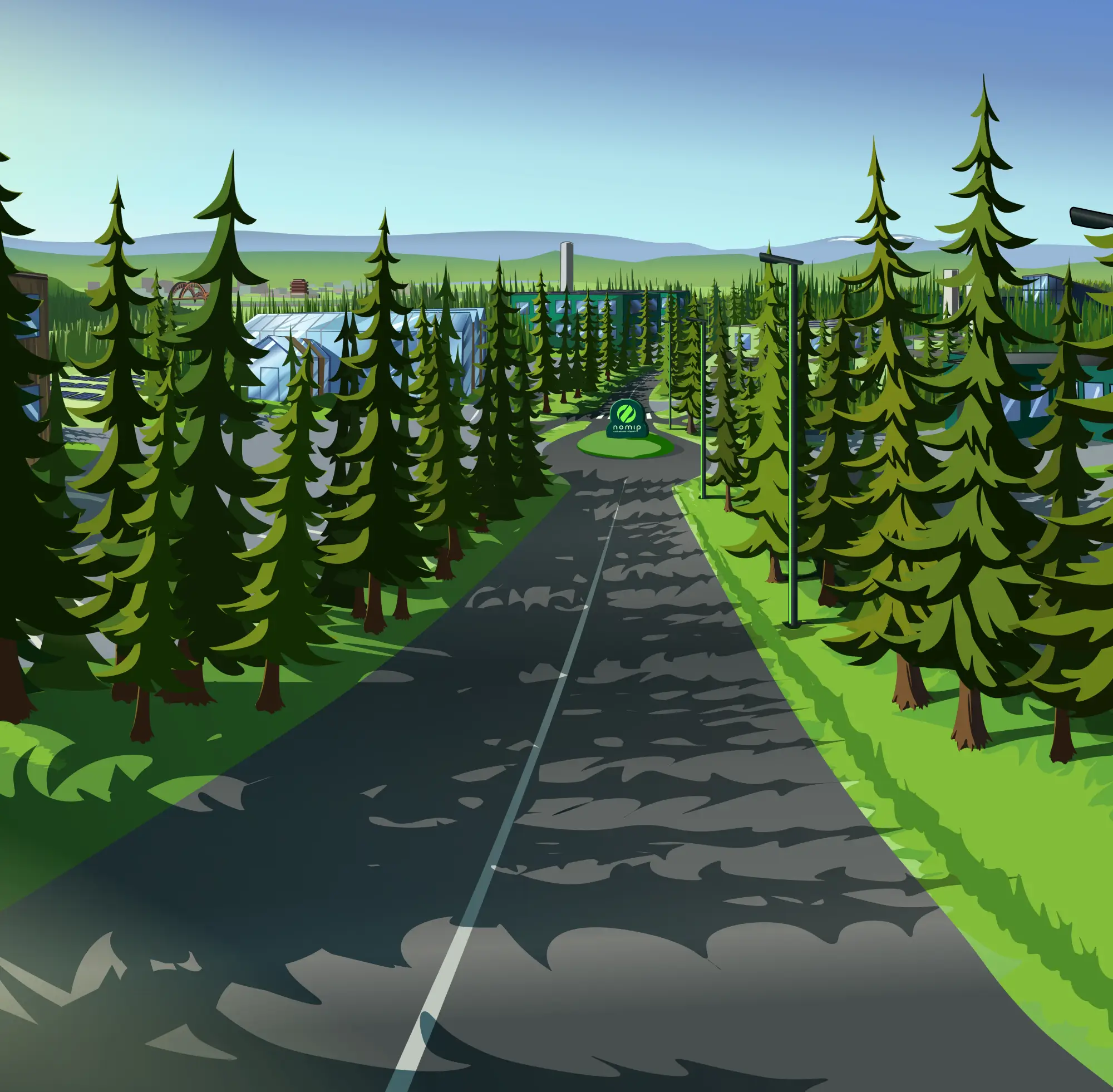 Nord-Østerdal Miljøpark — Visuell profil og konsepttegninger for Nord-Østerdal Miljøpark