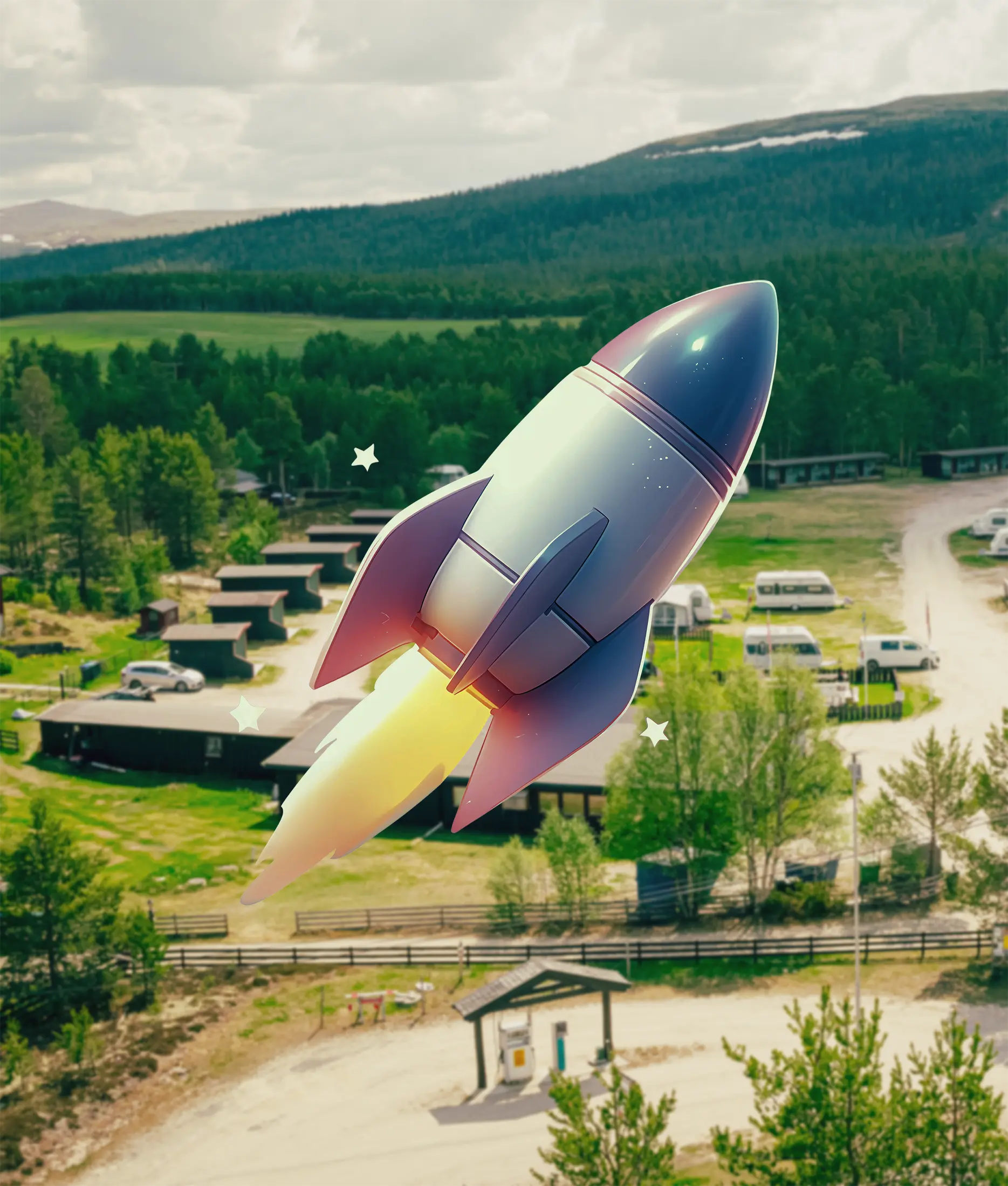 Magisk Camping — 336% mer organisk trafikk på ett år
