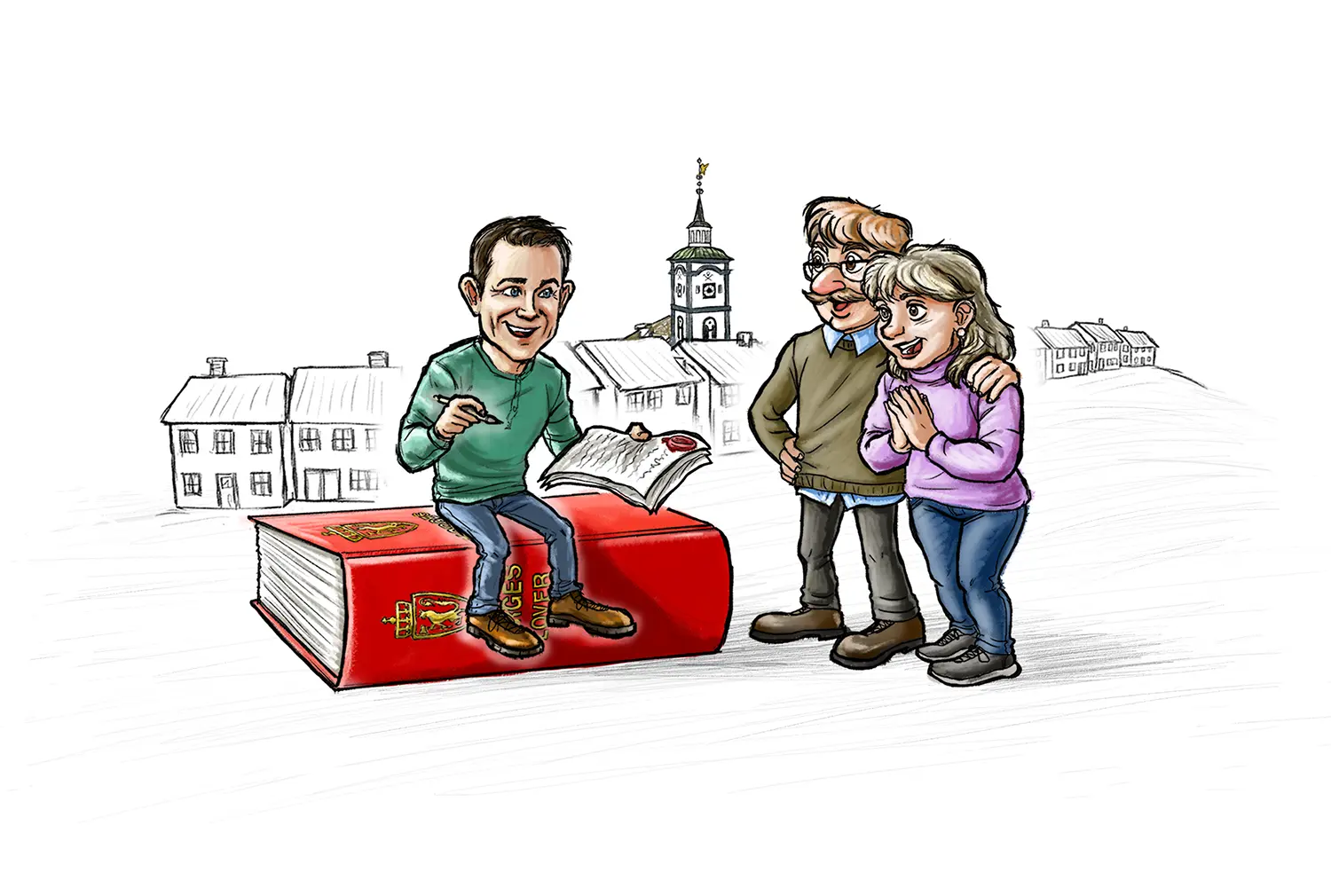 Advokathuset Røros illustrasjon